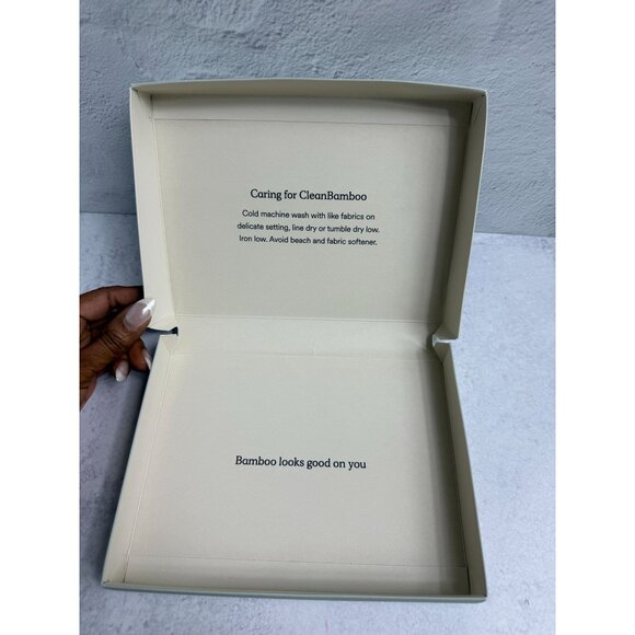 NWT Ettitude Cami Onyx Black Clean Bamboo Adjustable Strap - Picture 4 of 9